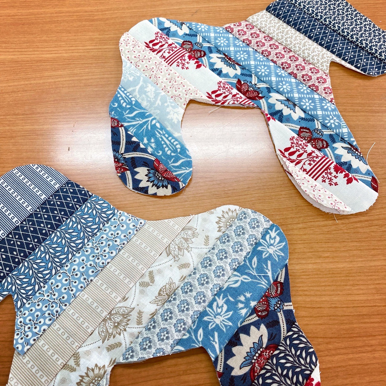 パッチワークの馬、ふたたび | Quilt Shop PINEAPPLE